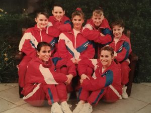 British Teams Silver 1991 gymnastics