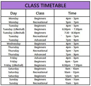 Class Timetable