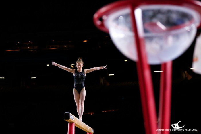Alice Kinsella Podium Training World Championships