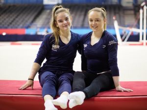 Alice Kinsella and Amy Tinkler